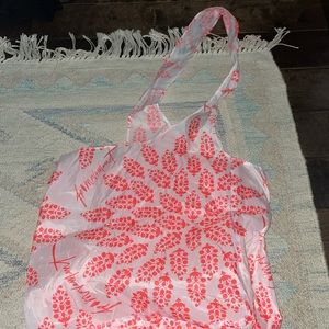 Free people pink tote bag